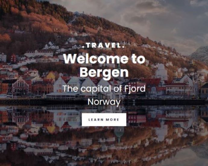 Travel Bergen Website | Erika Kubíčková